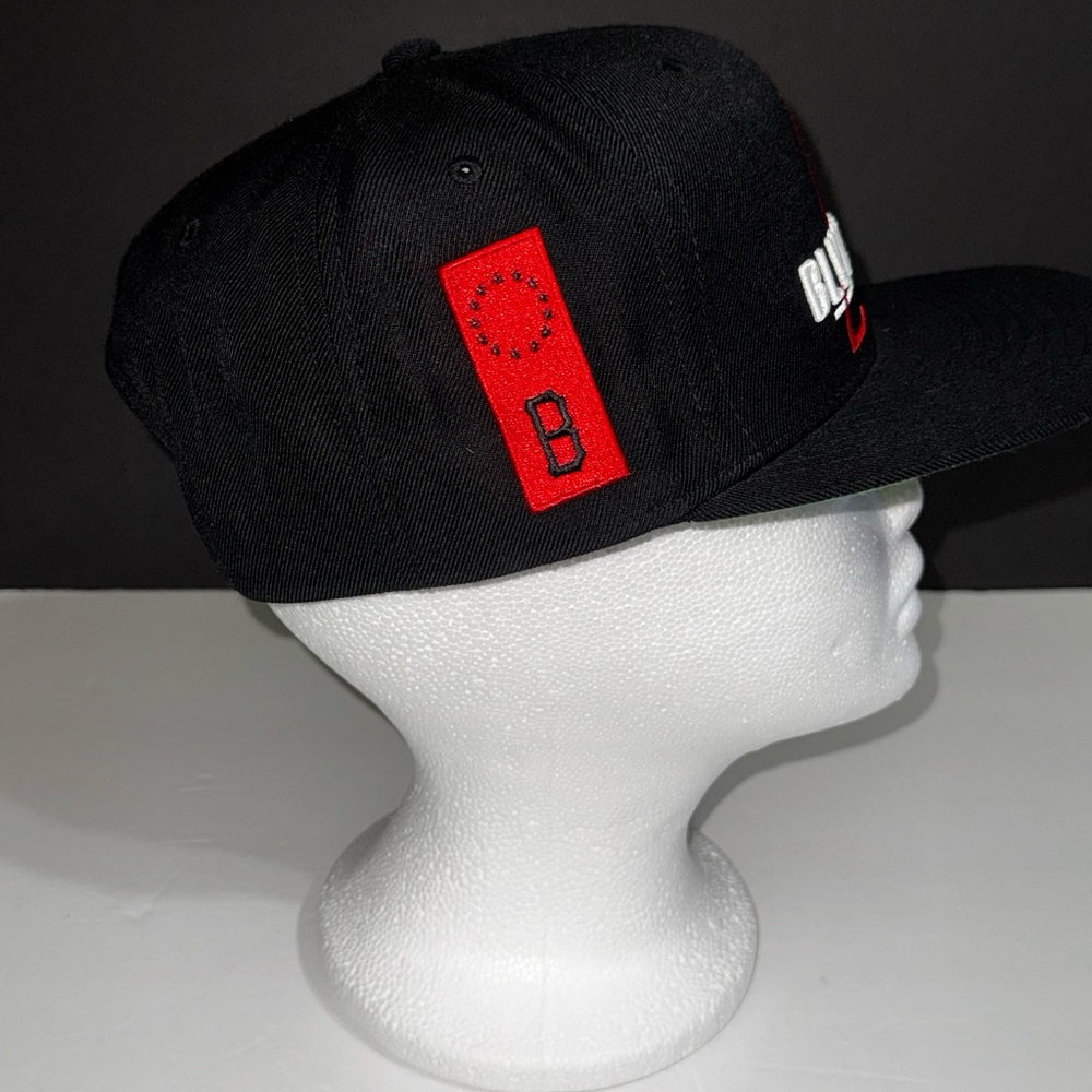 Black Scale Hat I Black-Red Logo I Size OSFM